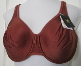 Wacoal Basic Beauty Underwire bra size 38D Style 855192  Rust (220) - £28.73 GBP