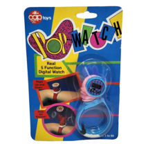 VINTAGE 1988 CAP TOYS POP WATCH DIGITAL WRIST WATCH NOS NEW SEALED PINK ... - €32,84 EUR