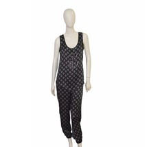 John Richmond 100% Silk Black Moroccan Tank Top Pants Trousers Set size S - $183.15