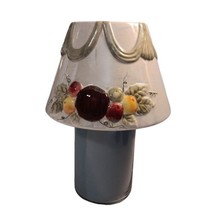 Yankee Candle Fruit Cornucopia Valance Ceramic Lamp Candle Shade Topper ... - $13.98