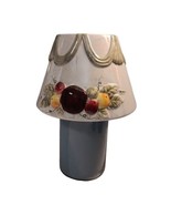 Yankee Candle Fruit Cornucopia Valance Ceramic Lamp Candle Shade Topper ... - £11.00 GBP