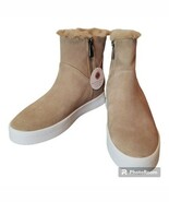 Blondo Womens Haven Waterproof Suede Boots B3496  Sand size 6 M NWT No Box - $585.36 MXN