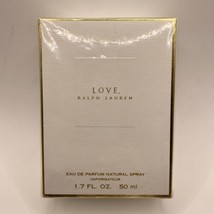 Ralph Lauren LOVE  1.7 oz 50 ml EDP Discontinued - NEW &amp; SEALED - £119.62 GBP