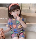 2pcs Set Flower Short Sleeve Top Shorts +Short Pants Child Clothes Girl ... - $8.53 CAD+