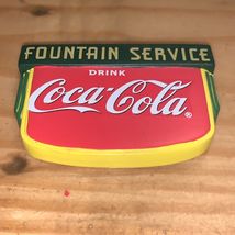 Vintage Coca Cola Fountain Service Magnet - $6.93
