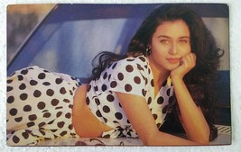 Bollywood Actor Rani Mukherjee Rare Old Postcard Post card India Star - £15.84 GBP