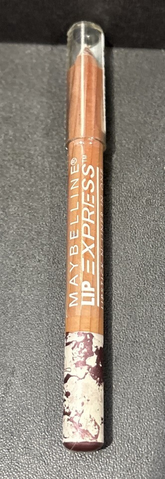 Maybelline Lip Express Lipstick N&#39; Liner In One Purple Flash Swirl 0.05 ... - $16.71