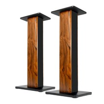 Speaker Stands Bookshelf Speaker Stands 35&quot; Rosewood Speaker Floor Stand... - $169.99