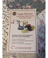 Norpro Apple Machine Operating Instructions &amp; Recipe Guide. - $187.97 MXN