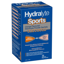 Hydralyte Sports Orange Flavoured Electrolyte Powder in a 12-pack - £79.99 GBP