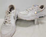 Women Nike Air Max Excee Running Shoes Sneakers Size 9.5 White Silver DJ... - £19.01 GBP