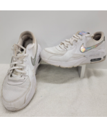 Women Nike Air Max Excee Running Shoes Sneakers Size 9.5 White Silver DJ... - £18.75 GBP