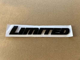 New For Toyota 4RUNNER Sequoia Tacoma Tundra "Limited" Emblem 75455-0C070 Black - $18.69