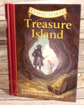 Classic Starts Treasure Island by Robert Louis Stevenson, Hardcover, VG - $5.87