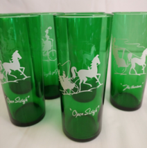 Anchor Hocking Frosted Glass Tumblers Set Of Six Vintage - $35.63
