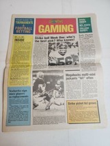 Vintage Sports Showtime Gaming Newspaper Danny White Lawrence Taylor 80s Betting - £7.30 GBP