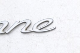 03-10 PORSCHE CAYENNE S TRUNK REAR EMBLEM BADGE E6387 image 5