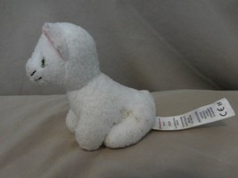 American Girl Doll Rebecca&#39;s White Kitten Cat Pet Plush 2013 F9709  - £11.06 GBP