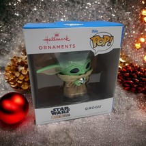 NEW Hallmark 2022 Funko Pop! Star Wars The Mandalorian GROGU Christmas Ornament - £9.38 GBP