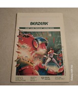Atari 2600 Berzerk game manual in excellent condition  - $6.97 CAD