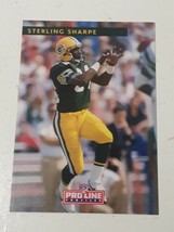 Sterling Sharpe Green Bay Packers 1992 Pro Line Profiles Card #73 - £0.78 GBP