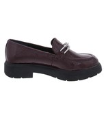 Alfani Womens 6 M Purple Patent Chain Detail Slip On Flat Loafers NIB ZE0 - $39.19