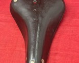 Roadmaster Leather Bicycle 11&quot; Seat Vintage Road Endurance Randonneur Cy... - $98.95