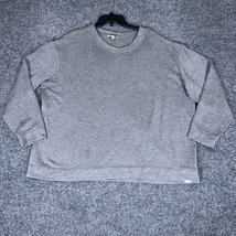 Orvis Sweater Mens 2XL Grey Crew Neck Long Sleeve Pullover Casual 2XL Adult - $14.80