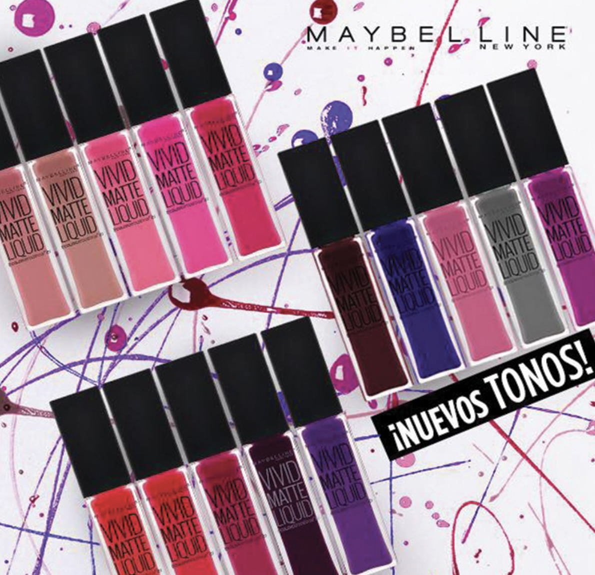 Primary image for Maybelline New York Color Sensational Vivid Matte Liquid Lipstick