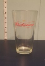 Budweiser King Of Beers Pint Glass Beer Glass - $4.95