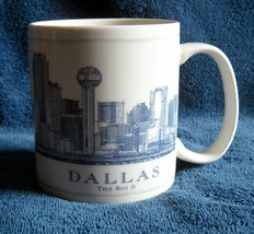 Starbucks City of Dallas 2008 Ceramic Coffee Mug 18 oz The Big D - £23.32 GBP