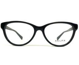 Ralph Lauren Eyeglasses Frames RA 7080 1377 Black Round Cat Eye 52-16-140 - £52.03 GBP