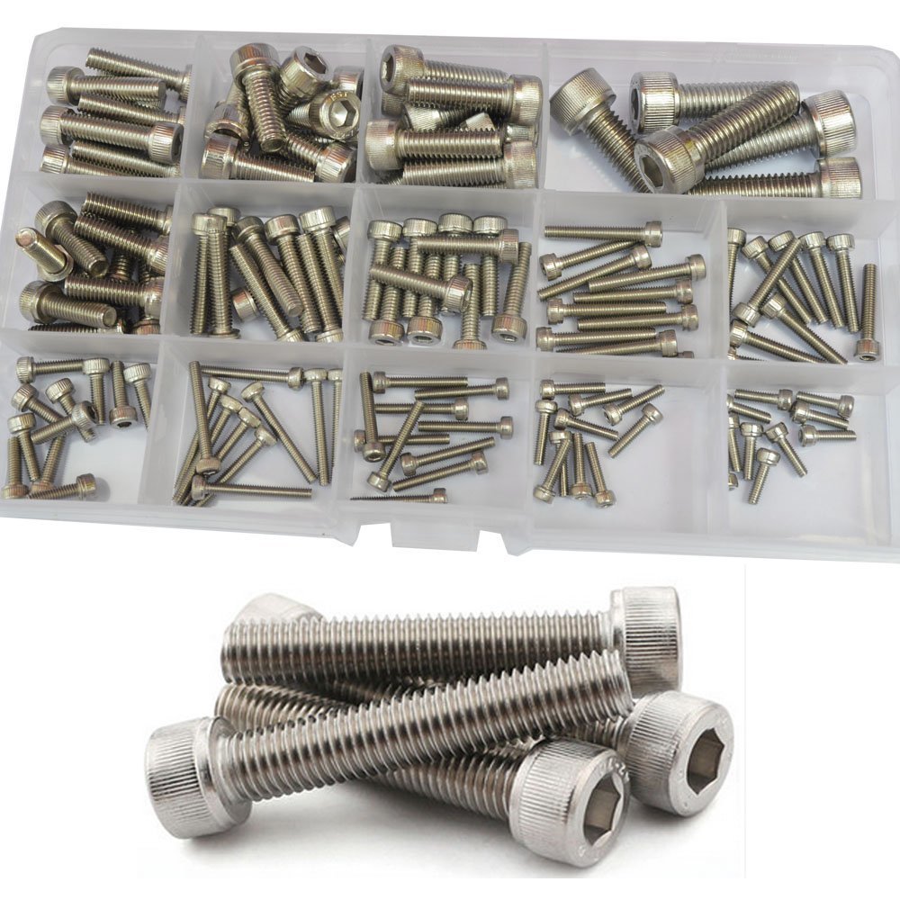 Hex Socket Head Cap Screw Metric Thread Hexagon Allen Machine Bolt M2.5 ... - $29.99