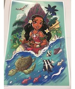 Disney Moana 11x17 Print by Chrissie Zullo - $36.62 CAD