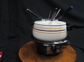 Regal Electric Fondue Pot Set vintage - $486.87 MXN