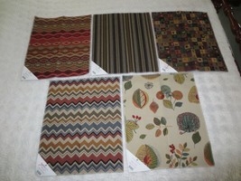 5 Unused Smith Brothers Of Berne Upholstery Swatch Panels - 21.5&quot; X 17.5&quot; Ea. - £14.38 GBP