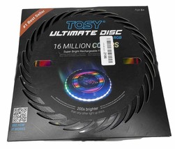 Tosy Ultimate Flying Disc 16 Million Color RGB Multicolor Extremely Bright - £20.52 GBP