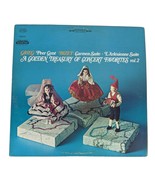 Grieg Peer Record Gynt Bizet Carmen 12 inch 33 RPM A Golden Treasury - $239.37 MXN