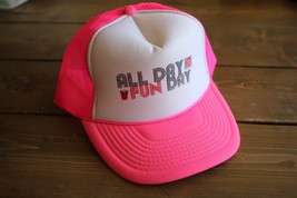 All Day Fun Day Drinking Red Cup Mesh Trucker Snapback Hat - £7.60 GBP
