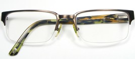 &quot;For Parts&quot; Versace Mod 1184 1320 Brown /GREEN Eyeglasses Glasses 53-18-140mm - £26.29 GBP