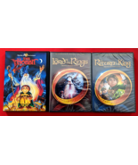 THE HOBBIT, LORD OF THE RINGS, RETURN OF THE KING Animated Trilogy - 3 D... - $82.17 CAD