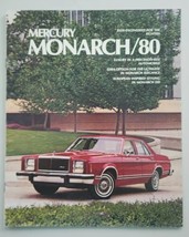 Original 1980 Mercury - Monarch/ 80  Sale Brochure CB - £7.97 GBP