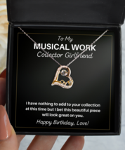 Necklace Birthday Present For Musical Work Collector Girlfriend - Jewelry Love  - £39.60 GBP