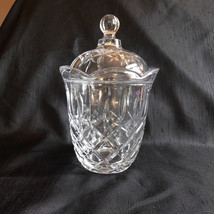 Cut Crystal Biscuit Barrel with Lid # 22948 - £12.01 GBP
