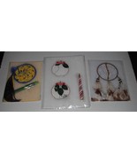 4 Dreamcatchers--small wall hanging ornaments--Native American Legend.. - $9.95