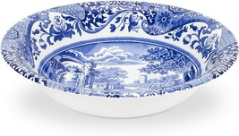 Spode Blue Italian Collection Ascot Earthenware Cereal Bowl, 8 Inch - Bl... - $42.99