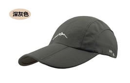 Spring Summer Outdoor  Baseball Cap Quick Drying Hat Unisex Waterproof  Cap Fold - £84.40 GBP