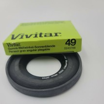 Vivitar Super Wide Angle Collapsible Lens Hood 49mm Made in Japan NEW - $9.65
