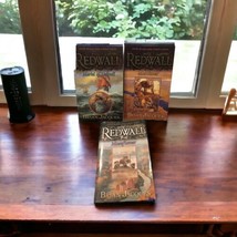Lot of 3 Brian Jacques A Tale of Redwall-Mariel of Redwall, Mattimeo, Mo... - $23.27