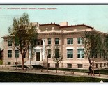 McClelland Public Library Building Pueblo Colorado CO 1912 DB Postcard W2 - $3.91